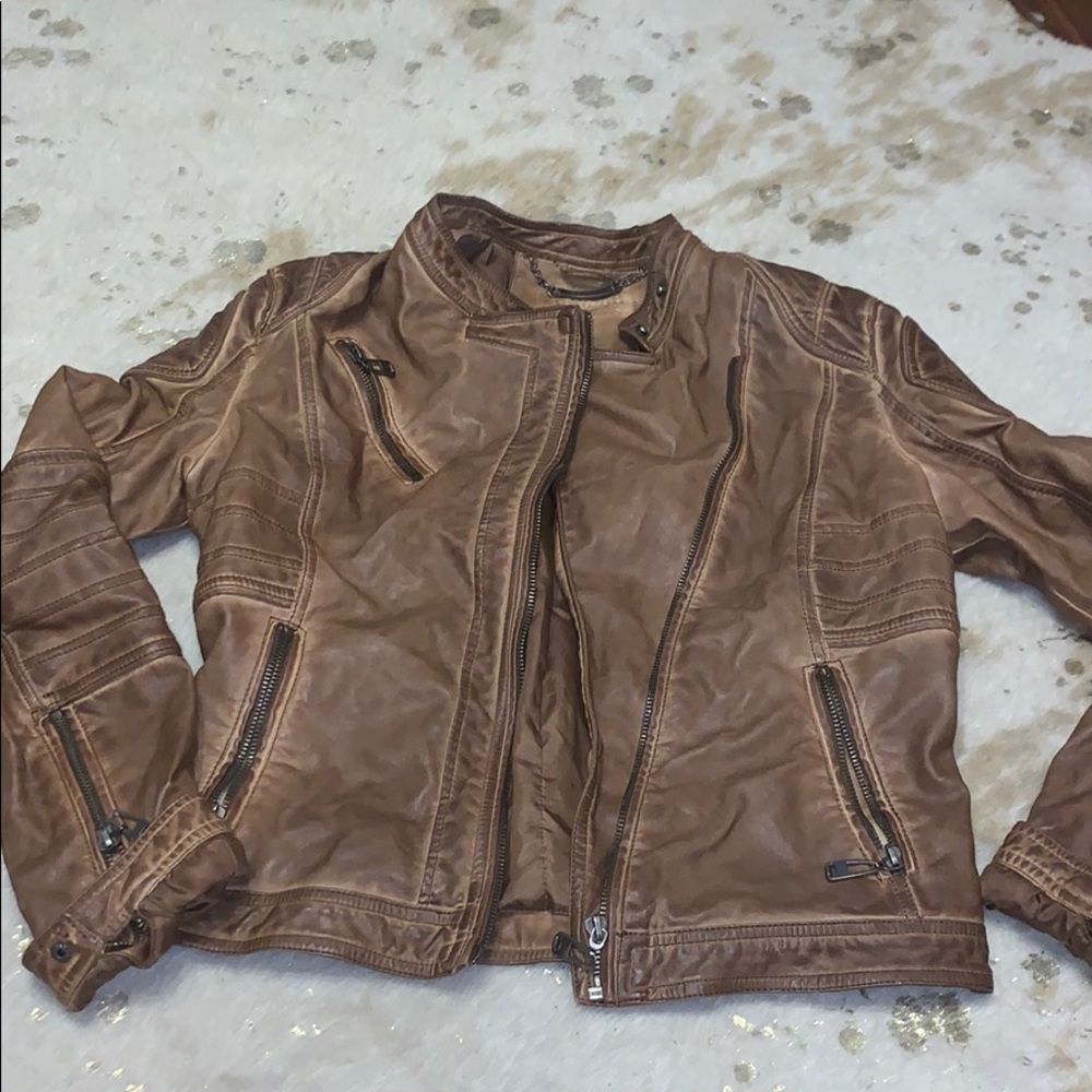 Leather jacket